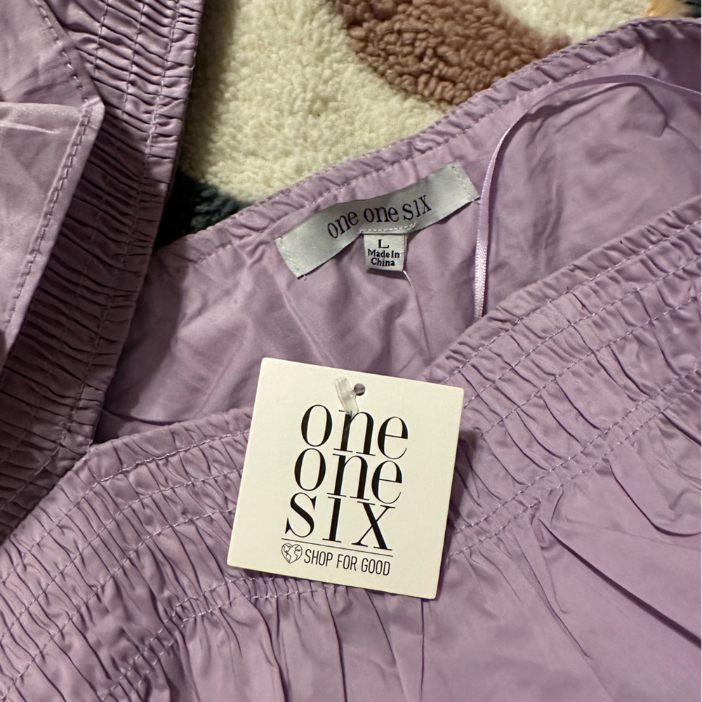 Lavender Ruffle Top - Picture 3 of 3